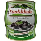 Akhisar Fındıkkale Etli ve İri Siyah Zeytin 200-260KB 2 kg Teneke - 1