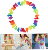 Nessiworld  Rengarenk Hawaii Boyun Çelengi Havai Partisi Kolyesi 1 Adet - 4