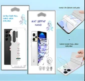Oppo REALME 10 PRO PLUS  - NANO Ekran Koruyucu MAT Şeffaf  + NANO Arka Kaplama SET Ultra İnce Esnek thumbnail 1