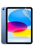 İpad 10. Nesil Kılıf/Ekran Koruyucu/Kalem Seti Silikon Arka Kapak Stand Olan Uyku Modlu Case  Açık Yeşil - 1