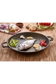 POLOCHEF IRON DÖKÜM ÇİFT SAPLI TAVA 36CM - 1