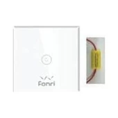 FONRI  WF3-EL3-0201-04 WIFI KABLOSUZ AKILLI DOKUNMATIK PERDE PANJUR DUVAR ANAHTARI - 1