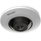 HIKVISION DS-2CD2955G0-ISU 5MP FISHEYE 1.05MM M12 LENS 8MT H.265+ IP DOME KAMERA - 1