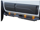 AUTOGP Mtsubsh l200 uyumlu yan basamak koruma offroad tip metal 193cm 2007 / 2022 - 2