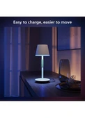 Philips Hue GO Belle Beyaz Taşınabilir Masa Lambası - 6