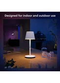 Philips Hue GO Belle Beyaz Taşınabilir Masa Lambası - 5