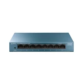 Tp-Link LS108G 8 Port 10-100-1000 Mbps Switch Metal Kasa - 1