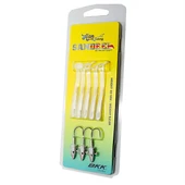 HanFish Sandeel 80mm 5+3 Silikon Yem  SL-800 Peary White - 1