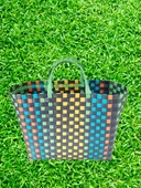 Plastik Örme Pazar Çantası BÜYÜK BOY thumbnail 4