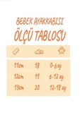 MARS BABY Erkek Kız Bebek Kahverengi El Yapımı Bağcıklı Nubuk Makosen Ayakkabı - 3