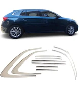 AUTOGP Skoda scala cam çerçevesi kenar çıtası krom tamtur 2019+ 12 parça - 3