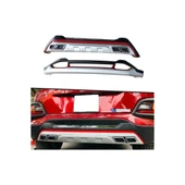 AUTOGP Hyundai kona ön arka tampon koruması difüzör 2018+ - 2