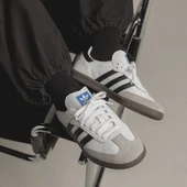 Adidas Samba White & Black thumbnail 2