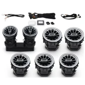 AUTOGP Mercedes w205 airwent havalandırma menfez seti ledli ambiyans 2013 / 2019 3 renk ön arka - 2