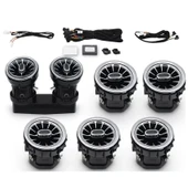 AUTOGP Mercedes w205 airwent havalandırma menfez seti ledli ambiyans 2019+ 64 renk ön arka - 2