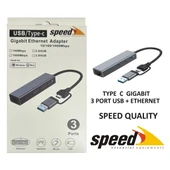 <![CDATA[SPEED SP-UET01 Gigabit Type-C Ethernet]]> - 1