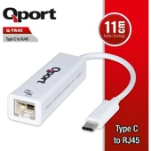 <![CDATA[QPORT Q-TR45 Gigabit 1port Type-C Ethernet]]> - 1