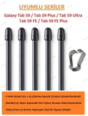 Samsung Galaxy Tab S9 / Tab S9 Plus / Tab S9 Ultra / Tab S9 FE / Tab S9 FE Plus Kalem Ucu (5 Adet) - 1