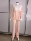 AQUA Somon Kadın Pijama Takım - 1