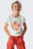 N.K. UNSEA Ekru Kız Çocuk Tshirt thumbnail 6