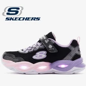 Skechers Twisty Glow 303717L Ortopedik Işıklı Çocuk Spor Ayakkabı thumbnail 2