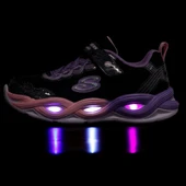 Skechers Twisty Glow 303717L Ortopedik Işıklı Çocuk Spor Ayakkabı thumbnail 4