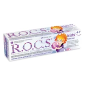 Rocs Kids Balon Sakızı Tadında 4-7 Yaş Florürsüz Diş Macunu 45 ml - 2