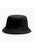Siyah Bucket Şapka Hava Geçişli Yumuşak Balıkçı Hat - 1