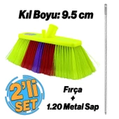 Araba Araç Oto Otomobil Banyo Ev Yıkama Köpükleme Temizleme Fırçası Yumuşak 9.5 cm Uçlu Saplı Fırça - 1