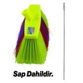 Araba Araç Oto Otomobil Banyo Ev Yıkama Köpükleme Temizleme Fırçası Yumuşak 9.5 cm Uçlu Saplı Fırça - 3