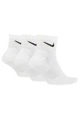 Nike Everyday Cush Ankle 3Pr SX7667-100 Erkek Çorap - 4