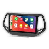 MAYGO  Jeep Compass 2017-2021 4GB Ram 32GB Hafıza Kablosuz Carplay Android Auto Destekli Multimedya Navigasyonlu Teyp thumbnail 2