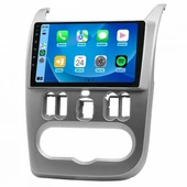 MAYGO  Dacia Logan 2010-2014 4GB Ram 32GB Hafıza Kablosuz Carplay Android Auto Destekli Multimedya Navigasyonlu Teyp thumbnail 1