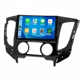 MAYGO  Mitsubishi L200 2015-2020 4GB RAM 64GB Hafıza Kablosuz Carplay Android Auto Destekli Multimedya Navigasyonlu Teyp - 1