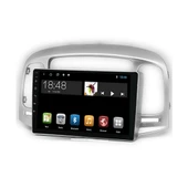 MAYGO  Hyundai Accent Era Gri 2006-2012 4GB Ram 32GB Hafıza Kablosuz Carplay Android Auto Destekli Multimedya Navigasyonlu Teyp thumbnail 3