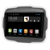 MAYGO  Jeep Renegade 2016-2021 4GB RAM 64GB Hafıza Kablosuz Carplay Android Auto Destekli Multimedya Navigasyonlu Teyp - 3