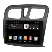 MAYGO  Dacia Logan 2012-2017 4GB Ram 32GB Hafıza Kablosuz Carplay Android Auto Destekli Multimedya Navigasyonlu Teyp - 3