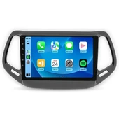 MAYGO  Jeep Compass 2017-2021 4GB Ram 32GB Hafıza Kablosuz Carplay Android Auto Destekli Multimedya Navigasyonlu Teyp thumbnail 1