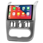 MAYGO  Dacia Duster 2010-2013 4GB Ram 32GB Hafıza Kablosuz Carplay Android Auto Destekli Multimedya Navigasyonlu Teyp thumbnail 2