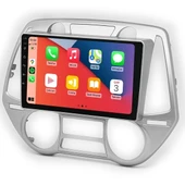 MAYGO  Hyundai İ20 2009-2012 4GB RAM 64GB Hafıza Kablosuz Carplay Android Auto Destekli Multimedya Navigasyonlu Teyp thumbnail 2