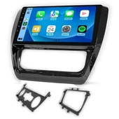 MAYGO  Volkswagen Jetta 2011-2021 4GB RAM 64GB Hafıza Kablosuz Carplay Android Auto Destekli Multimedya Navigasyonlu Teyp thumbnail 1