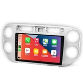 MAYGO  Volkswagen Tiguan 2006-2016 Gri 4GB Ram 32GB Hafıza Kablosuz Carplay Android Auto Destekli Multimedya Navigasyonlu Teyp thumbnail 2