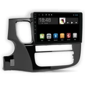 MAYGO  Mitsubishi Outlander 2013-2020 6GB RAM 64GB Hafıza Kablosuz Carplay Android Auto Destekli Multimedya Navigasyonlu Teyp thumbnail 2