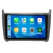 MAYGO  Volkswagen Polo 2014-2018 6GB RAM 64GB Hafıza Kablosuz Carplay Android Auto Destekli Multimedya Navigasyonlu Teyp thumbnail 1