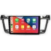 MAYGO  Peugeot 508 2011-2017 8GB RAM 128GB Hafıza Kablosuz Carplay Android Auto Destekli Multimedya Navigasyonlu Teyp thumbnail 2