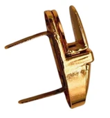 Çanta Aksesuar Light Gold Renk  2.5x1.5 cm Mini  Çanta Kilidi - 2