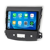 MAYGO  Mitsubishi Outlander 2008-2012 6GB RAM 64GB Hafıza Kablosuz Carplay Android Auto Destekli Multimedya Navigasyonlu Teyp - 1