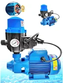 Germany Style  İbeltech DKM-80-1 0.75 KW  Gerçek  1 HP 1" Bakır Hidrofor Sistem Su Pompa Motoru - 1