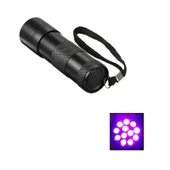Captain 8010 UV Active Işıklı Askılı Mini El Feneri - 1