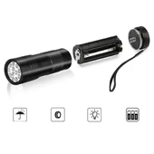 Captain 8010 UV Active Işıklı Askılı Mini El Feneri - 4